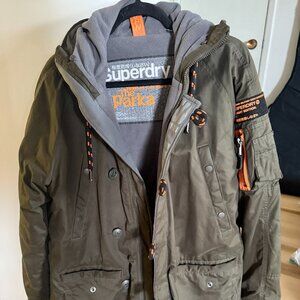 Superdry Parka - L excellent condition!